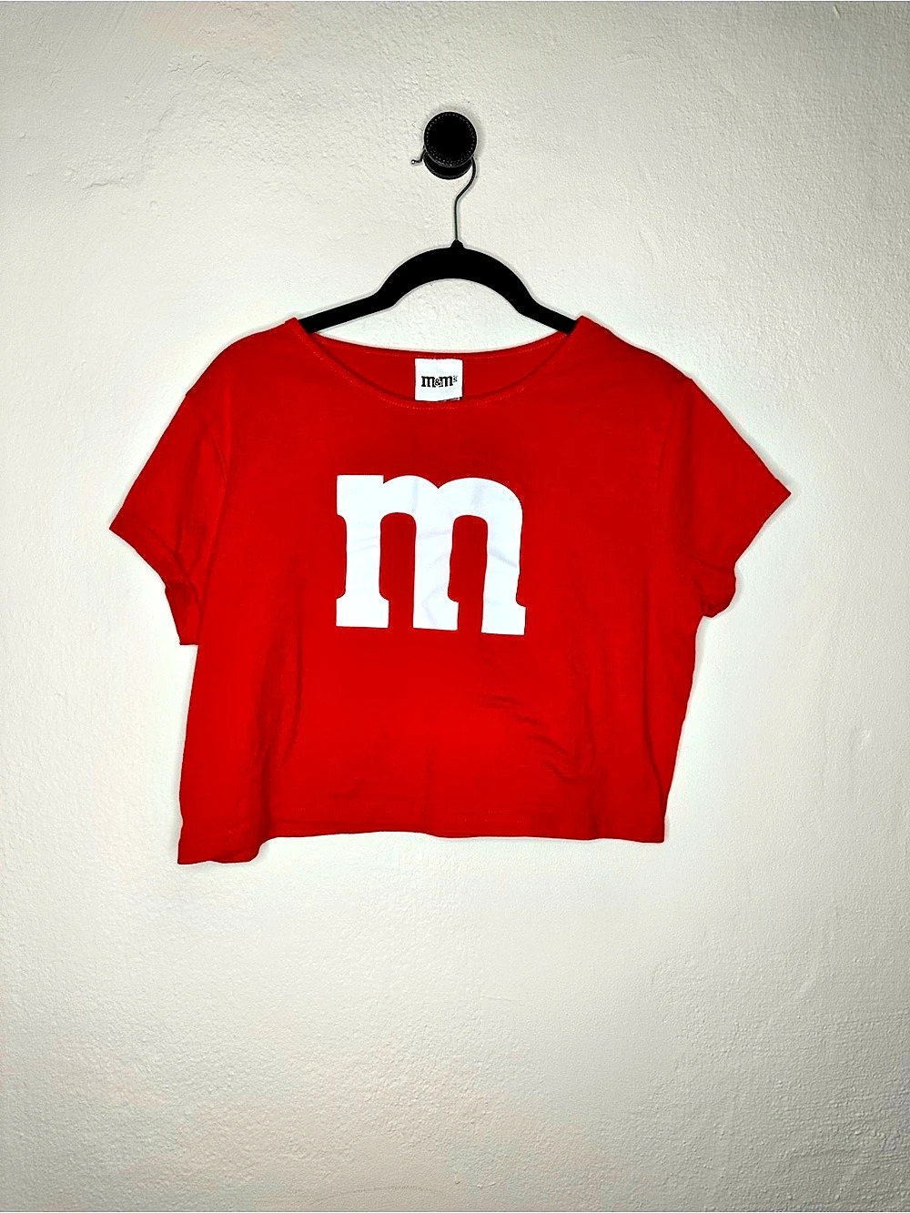 M&M’s Red Graphic Crop Tee